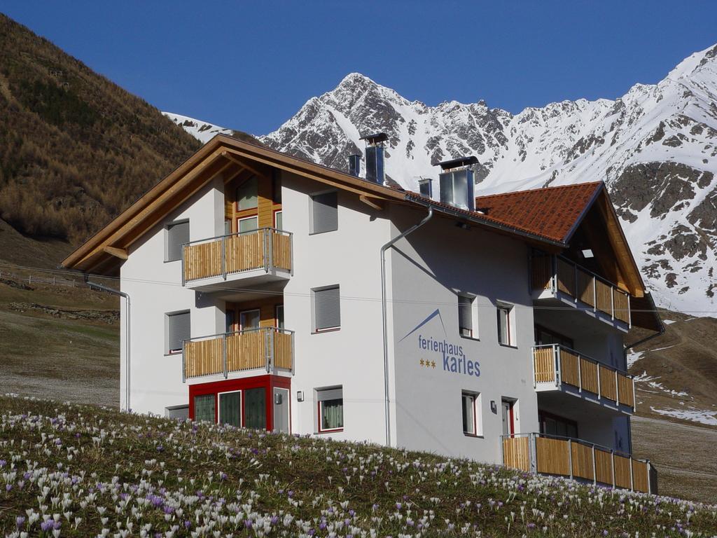 Residence Weisskugel Langtaufers Sudtirol Melago 外观 照片